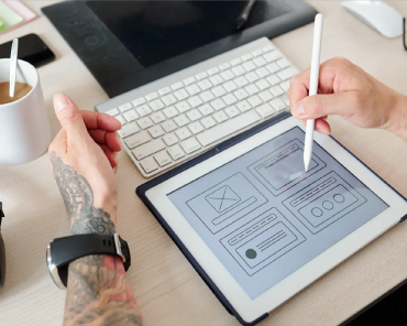 a picture of a tailored made website